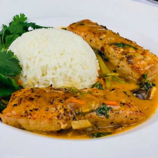 Thai Red Curry Salmon