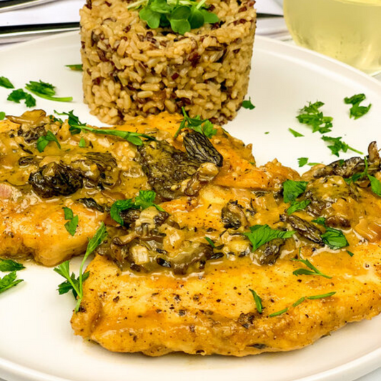 Chicken Marsala With Morel Mushrooms