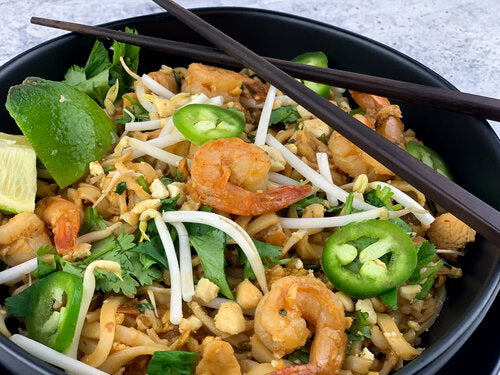 Chicken-Shrimp Pad Thai