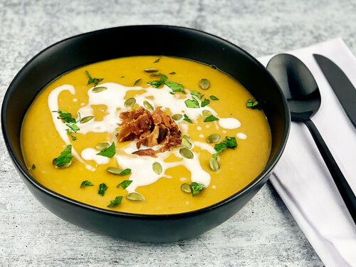 Curried Butternut Squash Soup