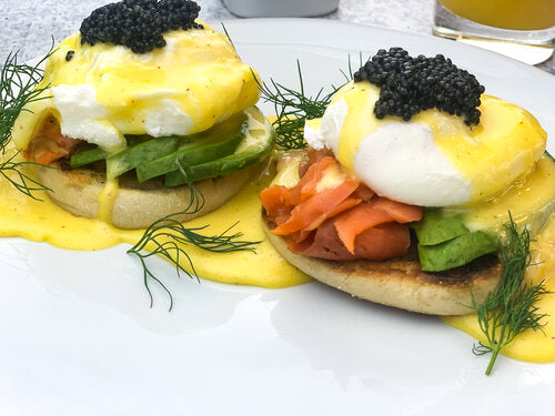 Smoked Salmon Eggs Benedict