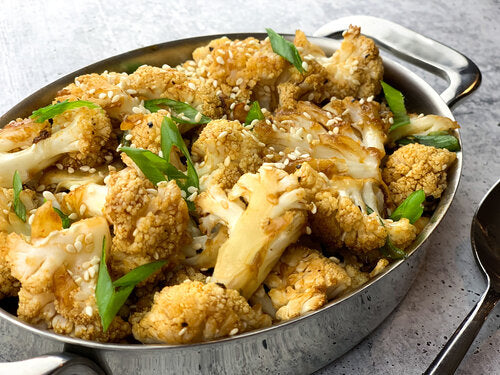 Sweet-and-Spicy Cauliflower