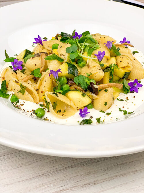 Spring Pasta with Whipped Ricotta