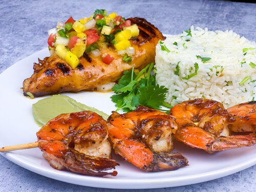Teremana Tequila-Lime Chicken and Shrimp